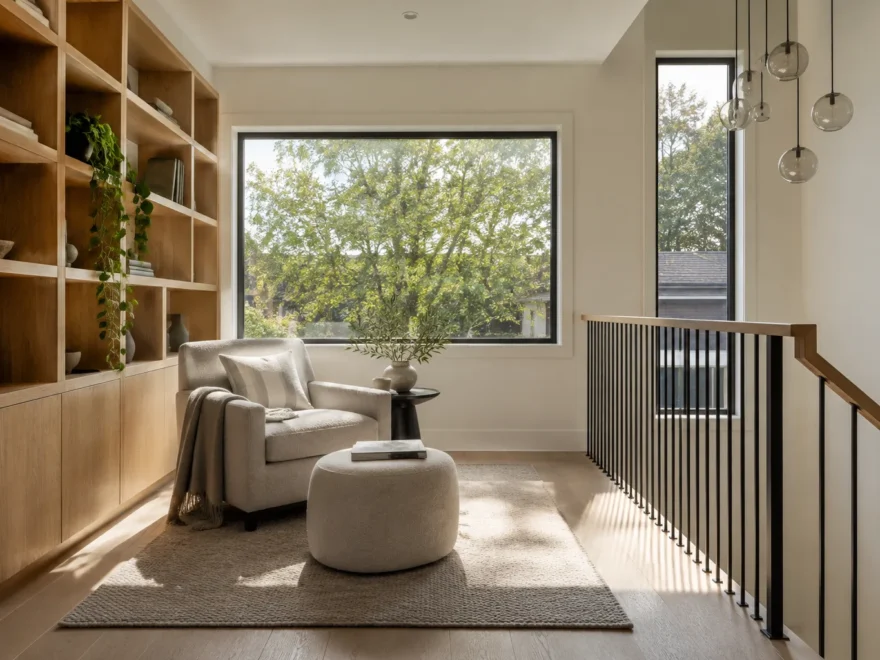 Upper Landing with Reading Nook