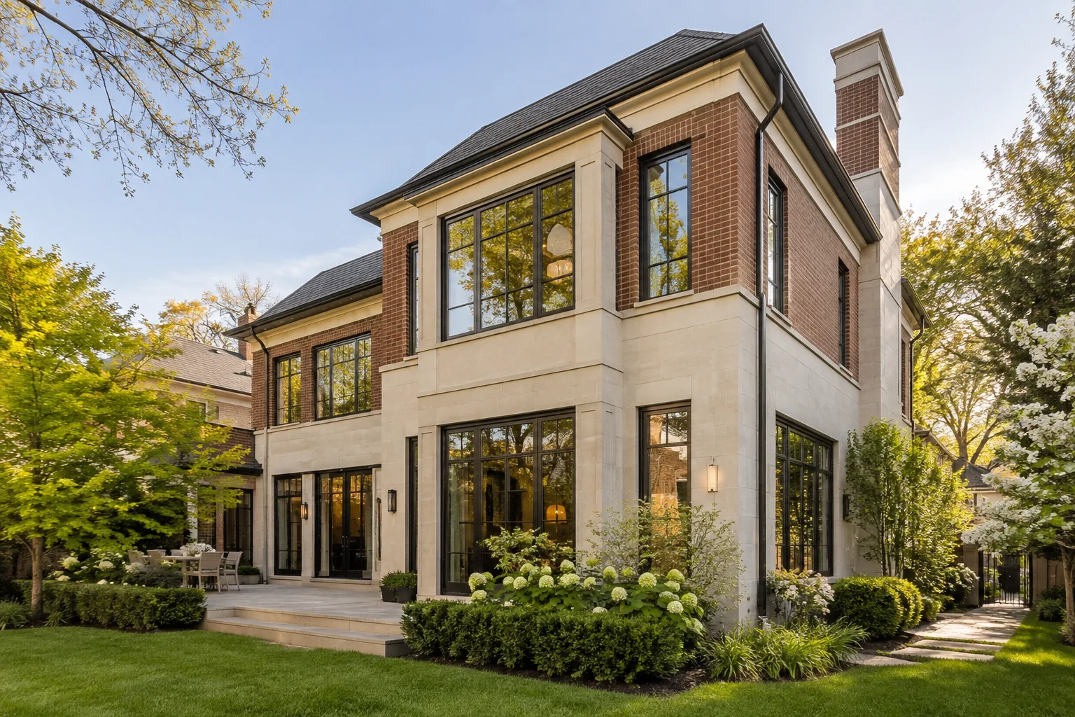 Two-Level Extension with Garden Glazing